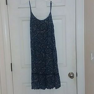 Sundress with paisley pattern